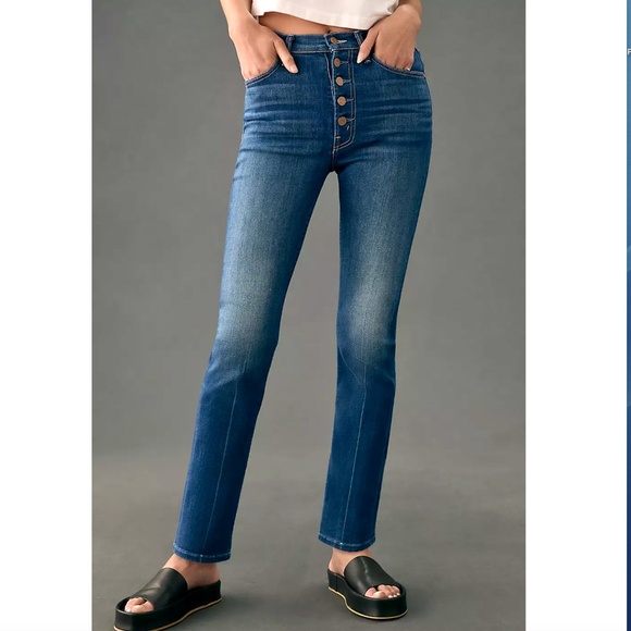 MOTHER The Pixie Rider Ankle Jean in Taxi! - 27 - Picture 2 of 14